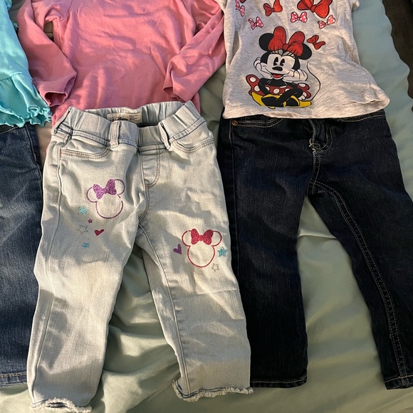 HUGE 50 PIECE BUNDLE OF DISNEY CARTERS GYMBOREE PLUS MORE!! 24M-3t shoes size 7 - Picture 15 of 16